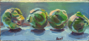 12.	4 Brussels Sprouts (from life), oil on masonite, 3” x 6”, © 2007